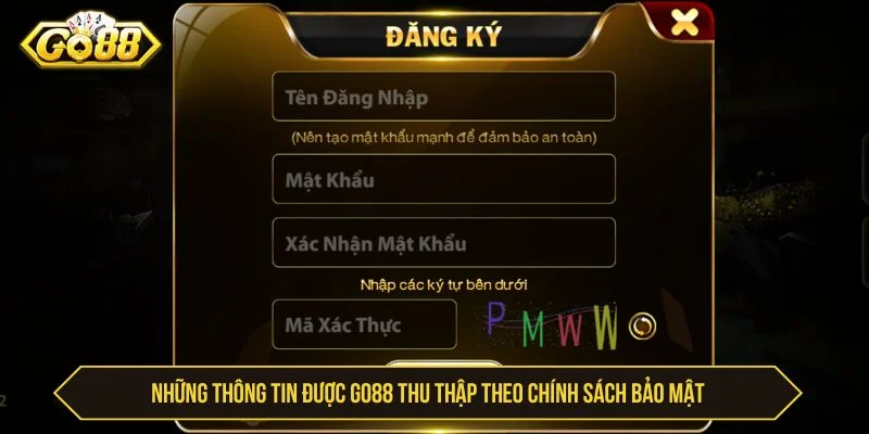 Nhà cái cam kết chỉ thu thập thông tin cần thiết